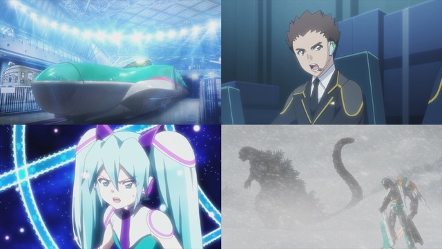 Shinkalion The Movie Godzilla And Hatsune Miku Showdown The First Three Minutes And A Half Have Been Revealed Anime Anime Global Eiga tomica hyper rescue drive head: shinkalion the movie godzilla and