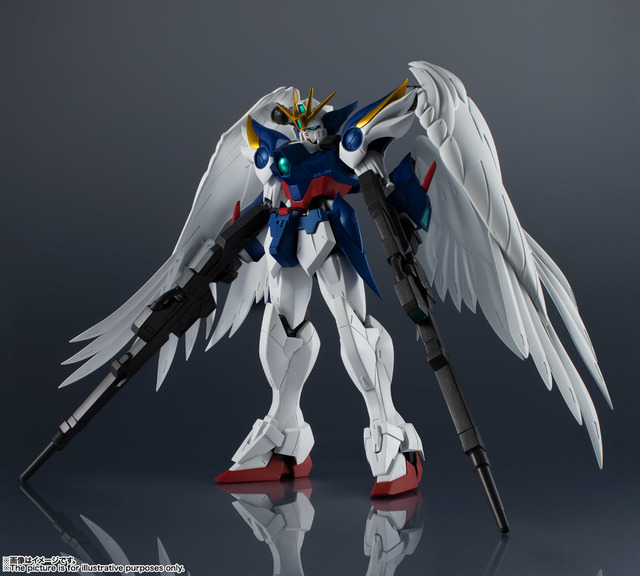 Gundam W Endless Waltz Mission Complete Wing Gundam Zero Ew Appears As A Figurine Check Out The Beautiful Feathers Anime Anime Global