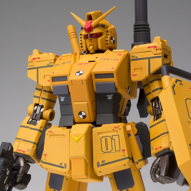 Gundam The Origin Msd Gundam Local Type Rollout Color Becomes A Figure Prototype 01 Can Also Be Reproduced Anime Anime Global