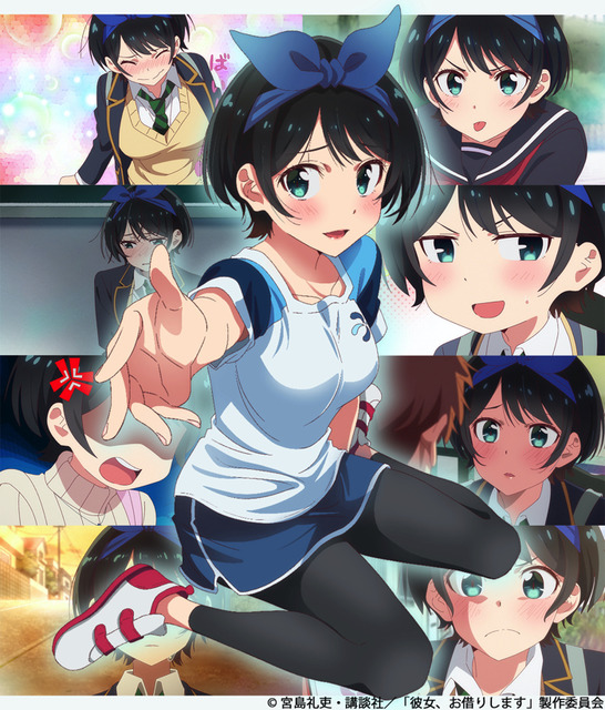 Anime girls portrait display original characters anime Kanojo  Okarishimasu RentaGirlfriend HD phone wallpaper  Peakpx