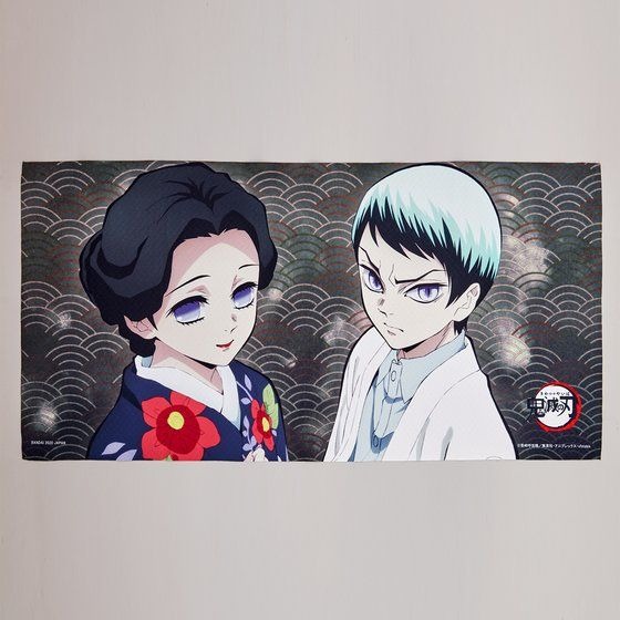 Demon Slayer Kimetsu No Yaiba Bath Towel Using The Beautiful Pair Illustrations Such As Tomioka Shinobu And Shuri Sama Yushirou Anime Anime Global