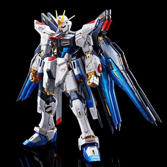 Gundam Seed Destiny Special Edition Of Rg Strike Freedom Check Out The Beautiful Titanium Finished Gold Plated Gunpla Anime Anime Global