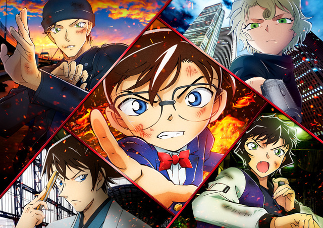 Detective Conan The Scarlet Bullet Gathering Of Akai Family A New Visual Has Been Revealed The New Trailer Will Have A Premium Release On March 4 On Youtube Anime Anime Global