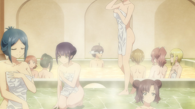 The Hidden Dungeon Only I Can Enter” The hot springs' camp! The dirty hands  of the lustful boys are approaching Emma and others!? Advance cut-scenes of  episode 10. | Anime Anime Global