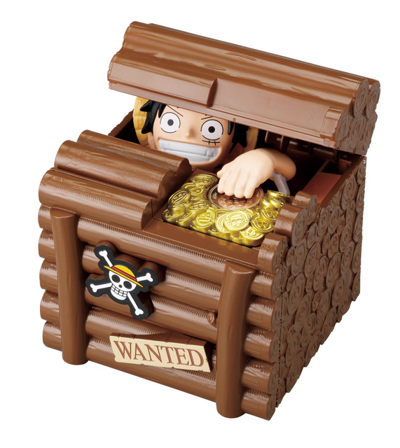 The popular “Transponder Snail” from the live-action drama “One Piece” is  now available as a piggy bank! Extreme pursuit of realism, such as the  texture of the slimy skin!