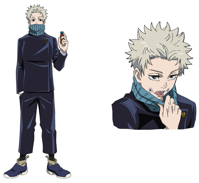 Jujutsu Kaisen 0 The Movie Inumaki Toge Appears With His Forehead Showing Reference Images Of The 2nd Year Students Including Maki And Panda As Freshmen Have Been Revealed Anime Anime Global