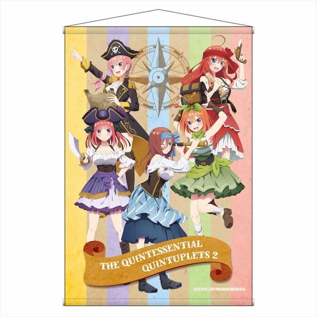 Quintessential Quintuplets Characters Dress as Pirates for New Items