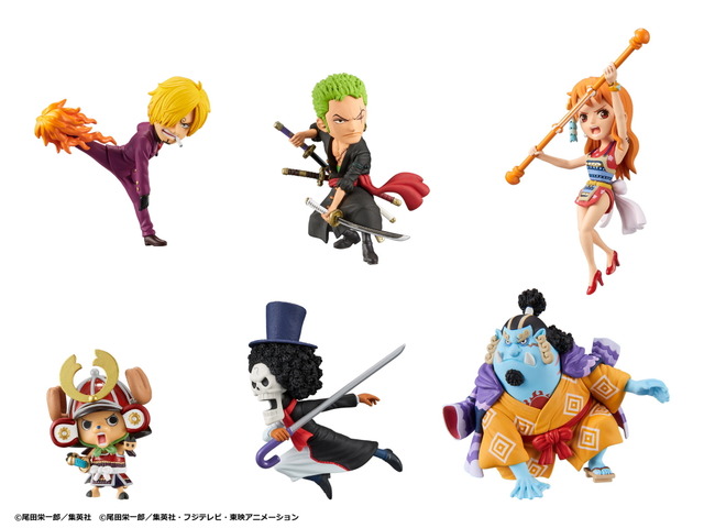 One Piece The Amusement Specialty Goods Of 100 Views Of Pirates Have Been Announced A Total Of 60 Types Of Chibi Figures Anime Anime Global