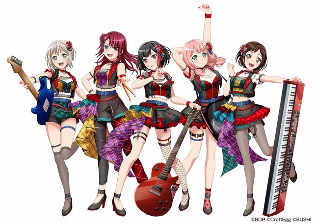 BanG Dream! Girls Band Party! Marks 5th Anniversary with Anime
