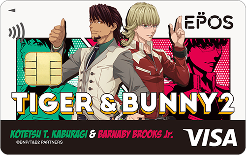 Tiger & Bunny 2” Original goods & credit card featuring Kotetsu, Barnaby,  and the new heroes, have been announced! | Anime Anime Global