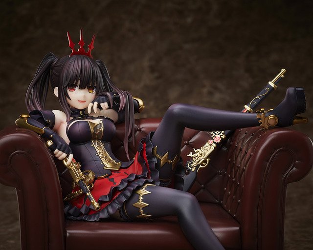 “Date A Live” Tokisaki Kurumi Strikes an Elegant Pose with the Dignity of an “Empress”! Figurine Featuring an Original Design from Smartphone Game “Fantasia Re:Build”